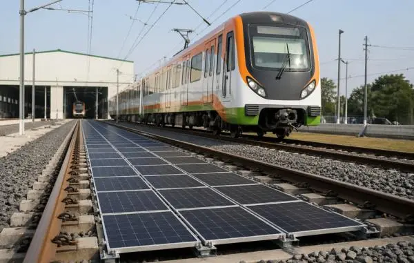 Nagpur Metro Redefines Green Transit With First-Ever Solar Panels Between Live Tracks In India