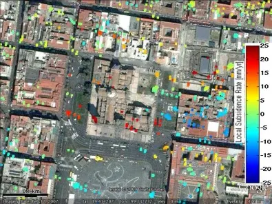 NASA Satellite Tracks Mexico City’s Ground Subsidence In Real Time