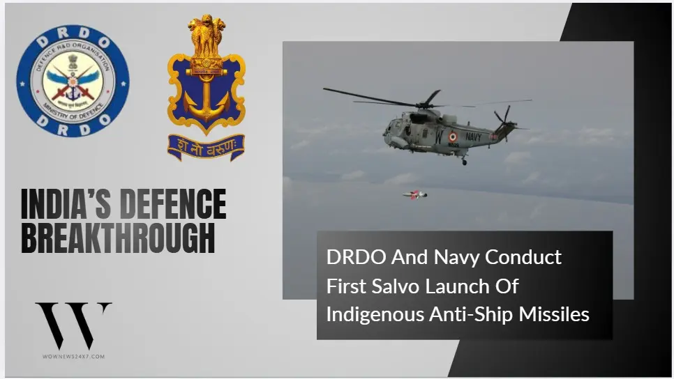 DRDO And Navy Achieve First-Ever Salvo Test – Is India’s Maritime Strike Power Entering A New Era?