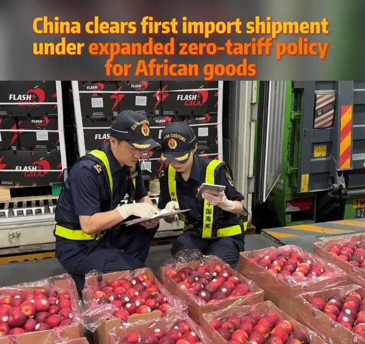China Welcomes First African Shipment Under Expanded Zero-Tariff Trade Agreement