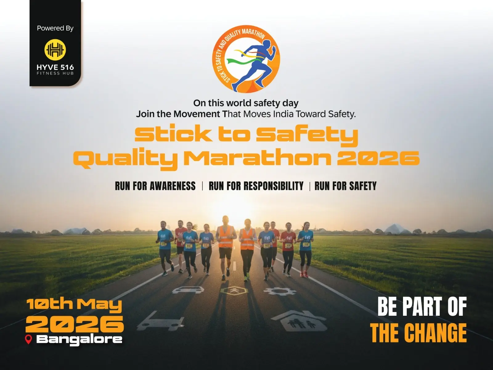 Run For Safety, Race For Awareness: Stick To Safety Marathon 2026