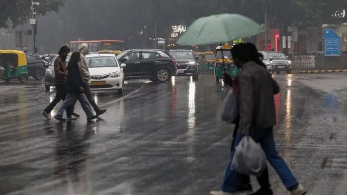 Delhi Weather Update: Rain Brings Monsoon-Like Chill To NCR
