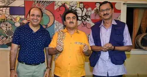 Mandar Chandwadkar Celebrates Icons With Rakesh Bedi And Dilip Joshi