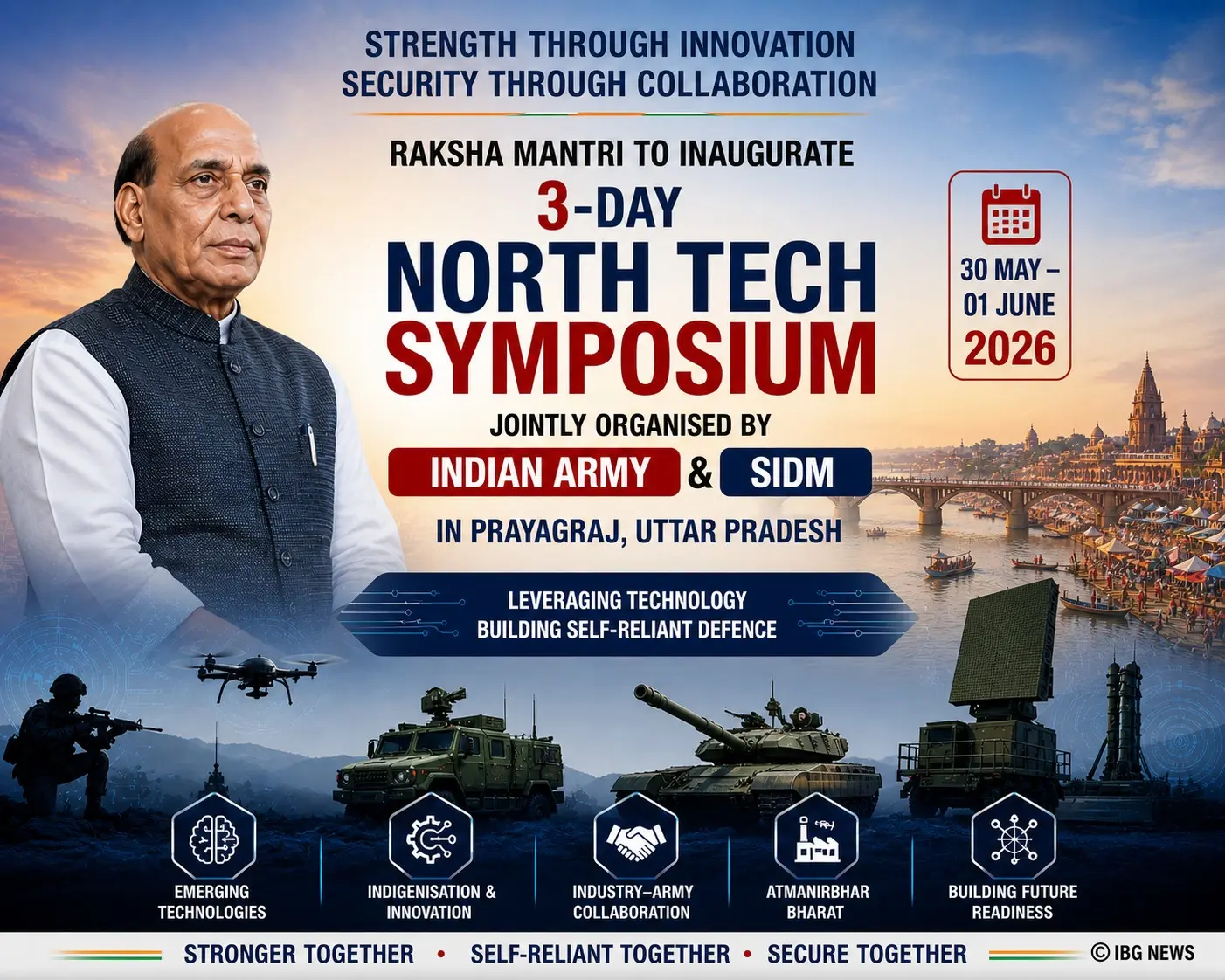 Indian Army And SIDM Launch Three-Day Defence Technology Showcase, Raksha Mantri To Lead Opening In Prayagraj