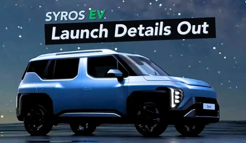 Kia India To Drive Into EV Market With Syros Launch