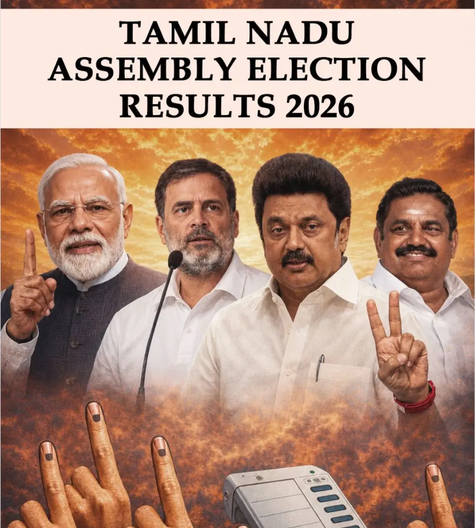 Tamil Nadu Turns A Page: TVK Surges Past DMK And AIADMK In 2026 Results
