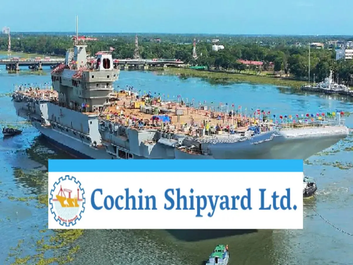 Cochin Shipyard To Build Advanced Ship Repair Facility At Vadinar With ₹15.70 Billion Investment