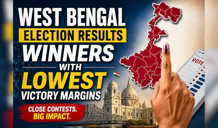 Razor-Thin Victories In Multiple Constituencies Underscore The Intensity Of West Bengal’s 2026 Mandate