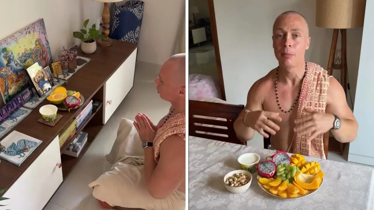 Israeli Bodybuilder Tamal Krishna Kripa Das Inspires With Gurukul Devotion To Sanatan Dharma
