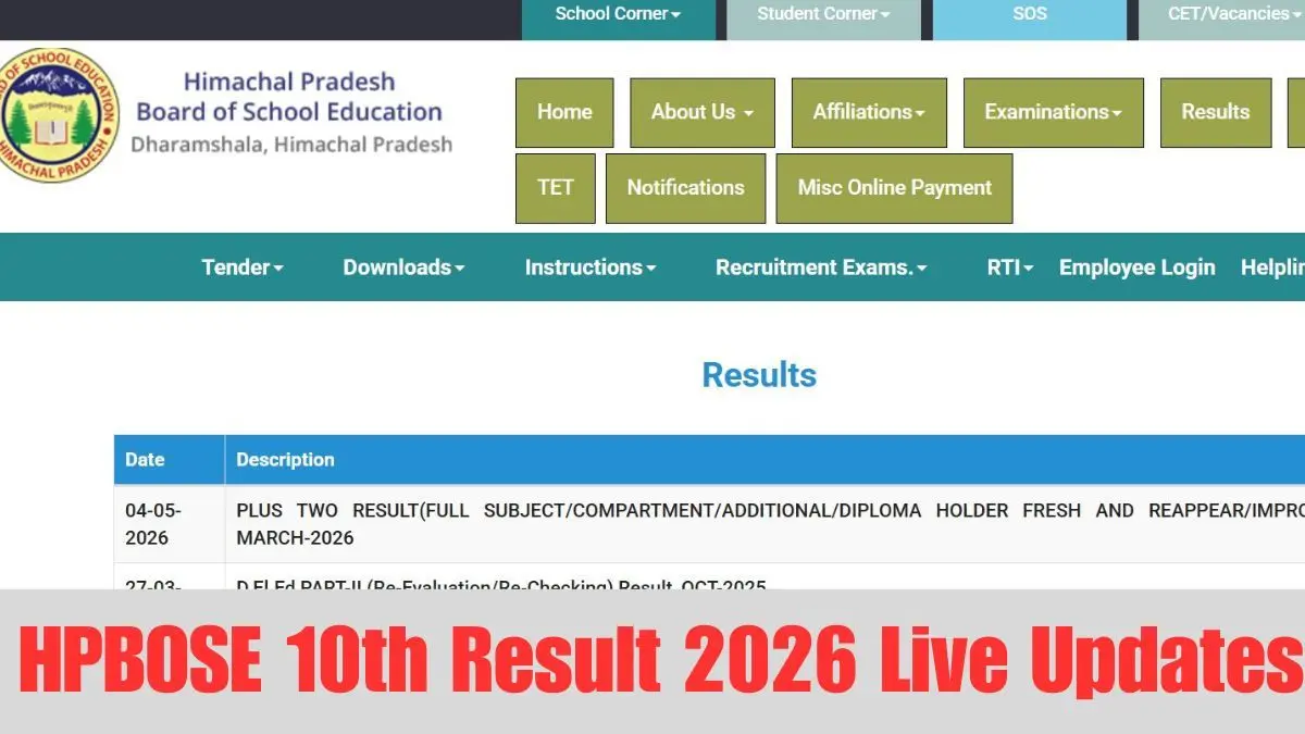 Himachal Board To Announce Class 10 Results Tomorrow, Students Await Mark Sheets Online