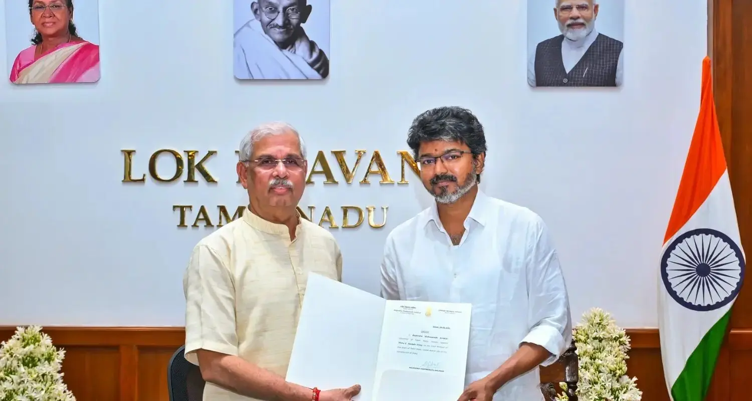 Two IAS Officers, One Clear Mandate: CM Vijay's Power Office Takes Shape With Senthilkumar And Laxmi Priya