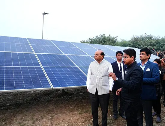 Leh Scores A Green Goal As L-G Saxena Clears 500 KWp Solar Rooftop For Iconic Ice Hockey Rink