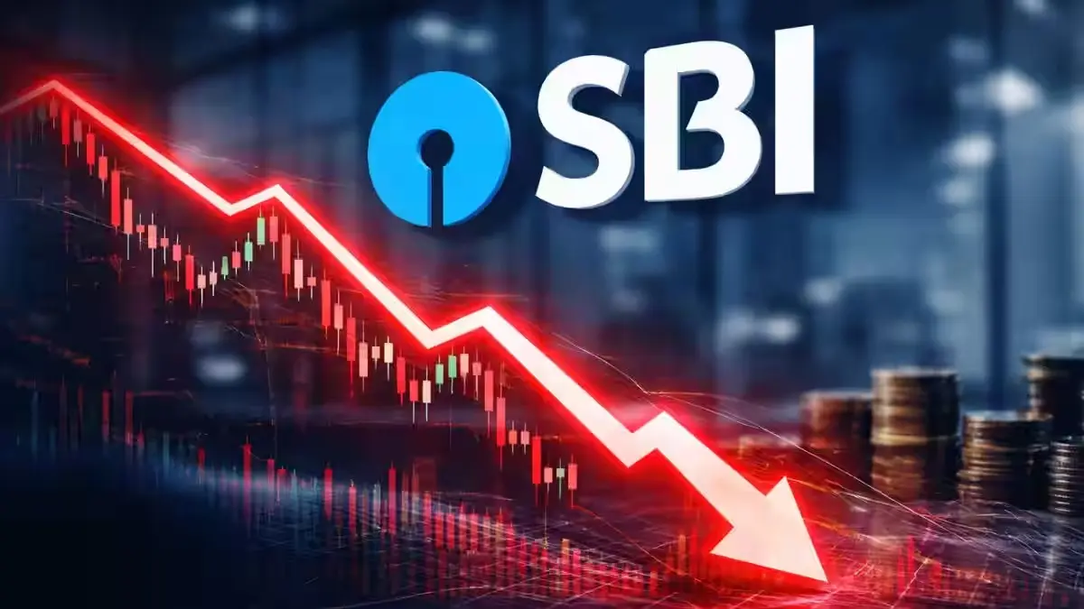 SBI Shares Slip 4.2% Today — What's Behind The Sudden Dip In India's Largest Bank Stock