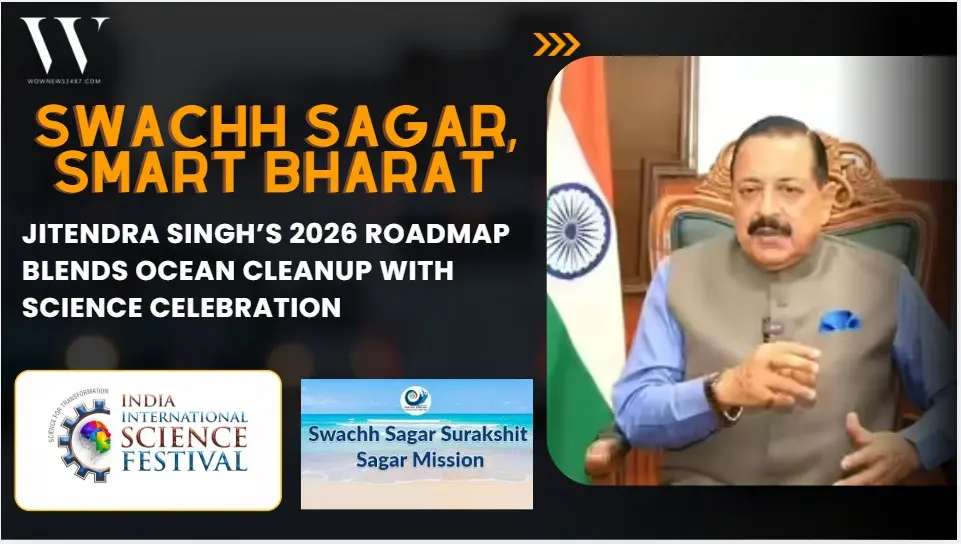 Cleaning Beaches, Igniting Brains: Inside Jitendra Singh’s Review Of Swachh Sagar And IISF Prep