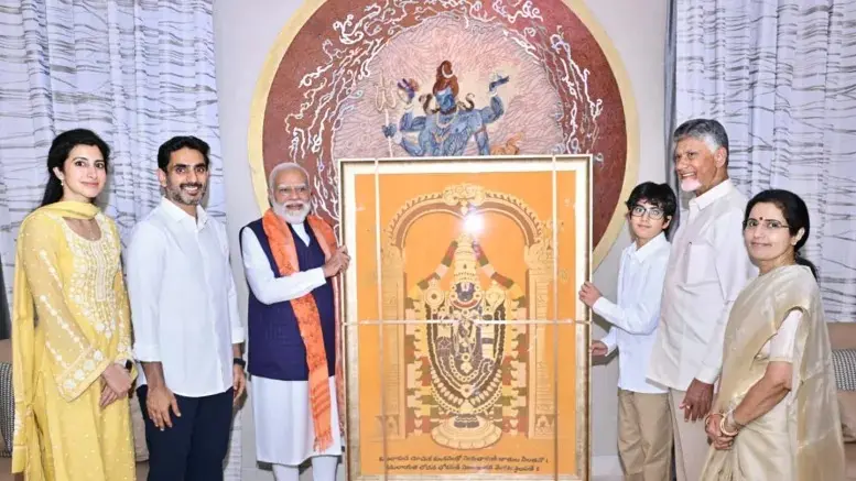 Tea, Talks And Telangana: PM’s Warm Stopover At Naidu Home In Hyderabad