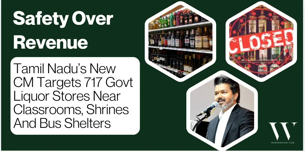 Vijay’s First Big Move As CM: 717 Liquor Shops Near Schools, Temples And Bus Stands Ordered To Down Shutters