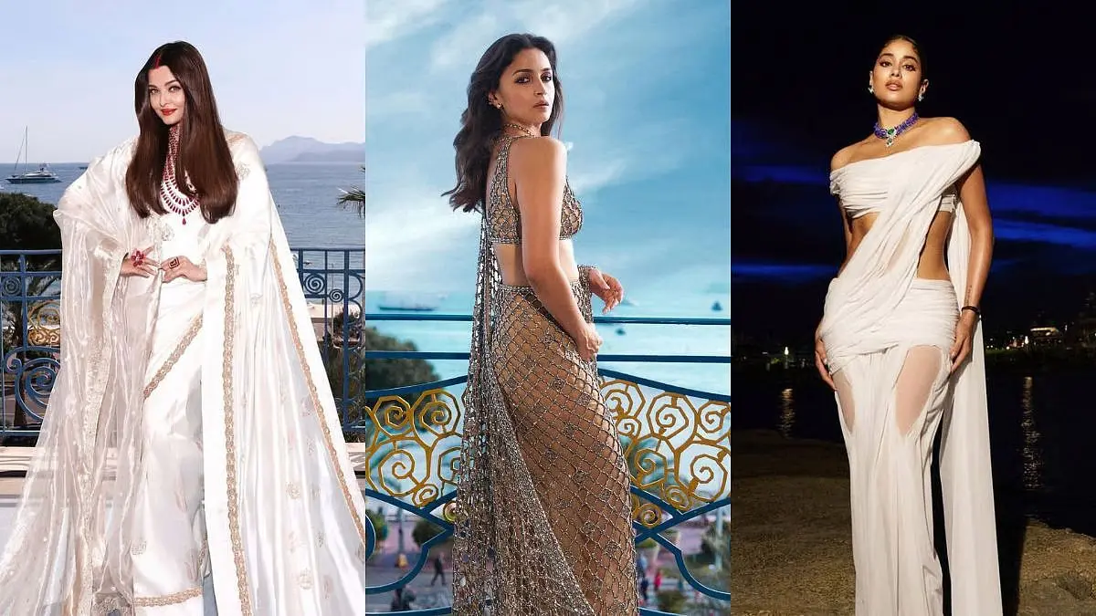 Indian Sarees Still Own The Cannes Red Carpet