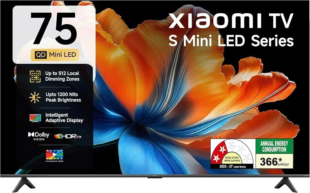 Big Screen, Mini LEDs: Xiaomi’s 75 Inch S Series Muscles Into Premium TV Turf