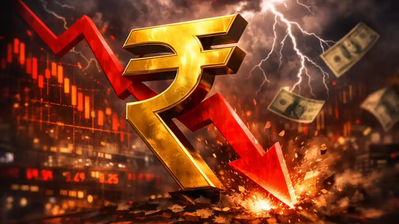 Rupee Breaches 96 Mark As Markets Reprice External Risks