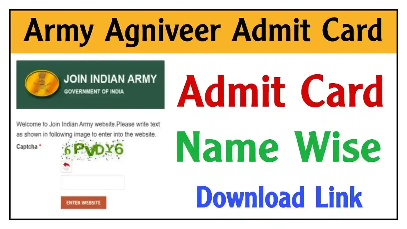 Agniveer Alert: Indian Army Admit Card 2026 Released Online