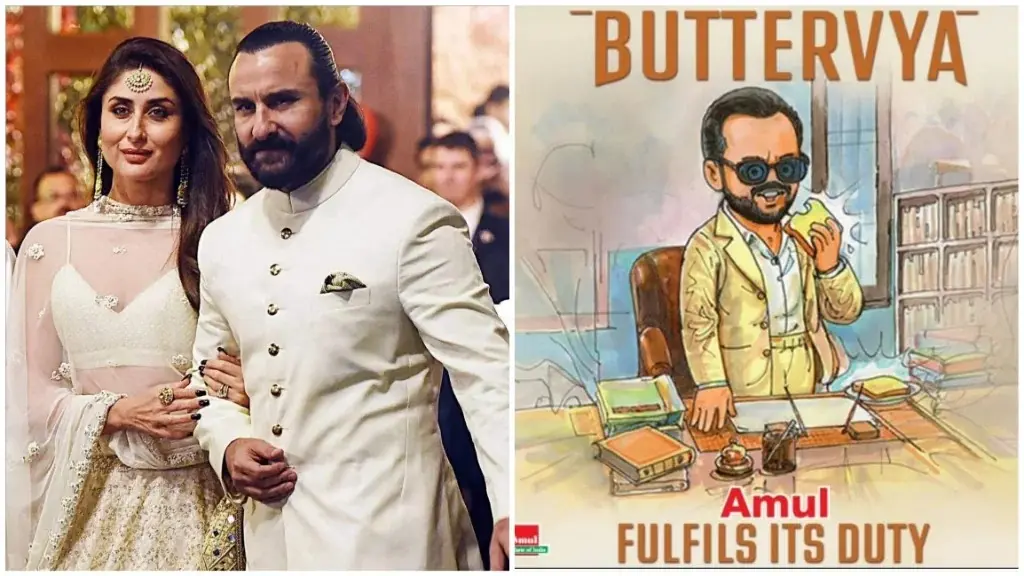 Amul’s ‘Buttervya’ Shoutout Turns Saif’s Kartavya Into A Delicious Meme Moment
