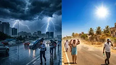 Heatwave Versus Downpour: India Splits Between Scorching North And Soaked South