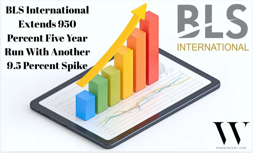 Wealth Creator On The Move: BLS International Shares Leap 9.5 Percent After Q4, Capping 950 Percent Five Year Run
