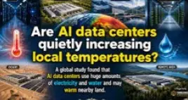 Server Farms, Hotter Neighbours: How Data Centers Warm The Air Around Them
