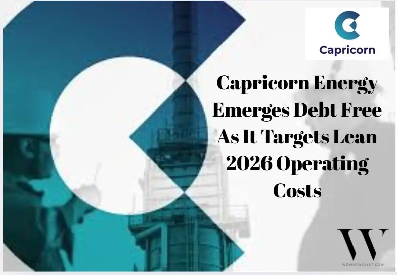 Debt Free Capricorn Energy Targets 85–95 Million Dollar Capex For 2026 Growth