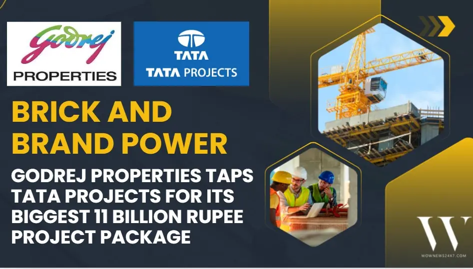 Godrej Properties Signs Its Largest Construction Cheque Yet, A 11 Billion Rupee Contract With Tata Projects