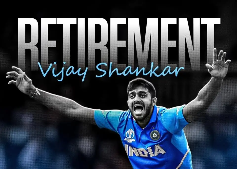 Vijay Shankar Bids Farewell To All Forms Of Indian Cricket