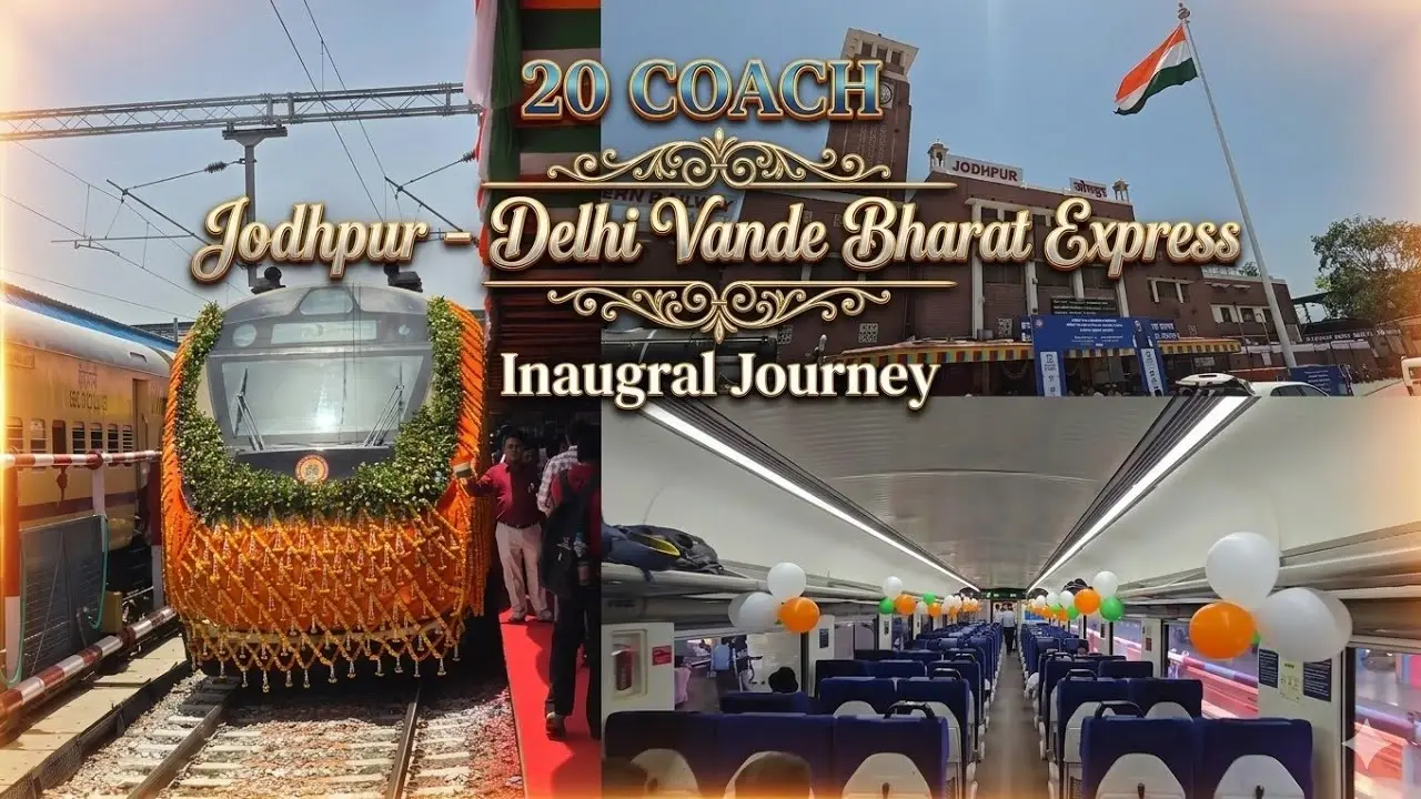 Jodhpur Delhi Vande Bharat To Run Longer As Railways Adds 20 Coaches