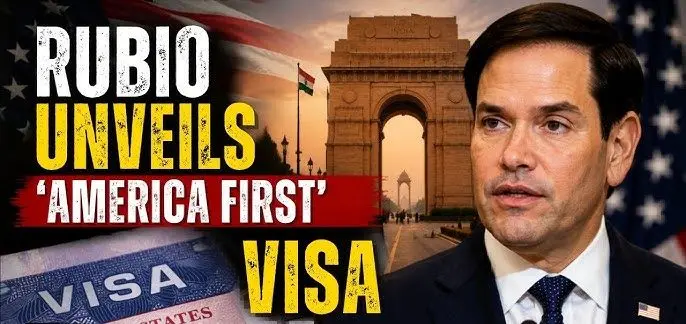 America First Visa Launched By Marco Rubio During India Visit To Strengthen Economic Engagement