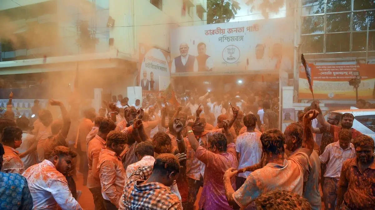 BJP Turns Falta Into Fortress As Lead Soars Past 76,000 Votes