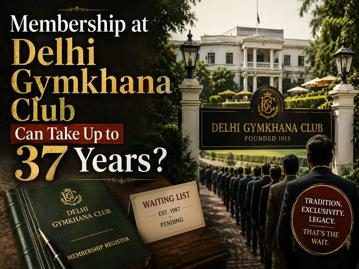 Heritage, High Fees And A Huge Queue: Delhi Gymkhana’s 113-Year Obsession With Exclusivity