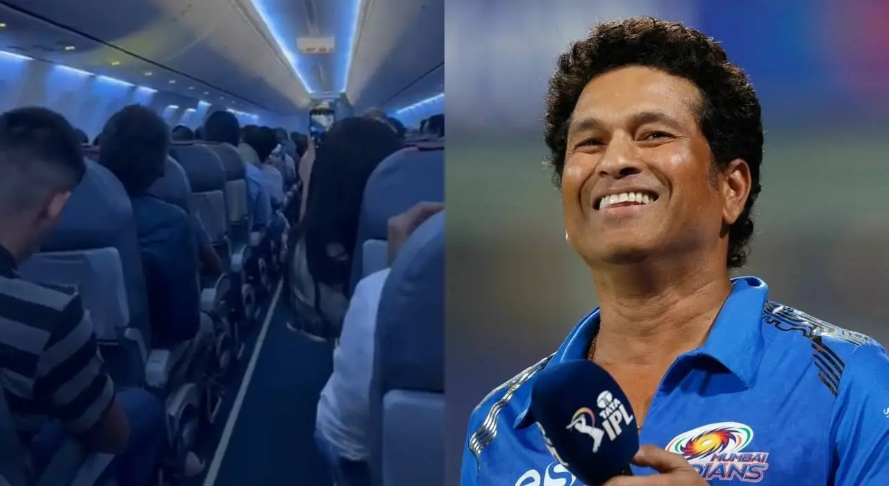 Mid-Air Magic: Sachin Tendulkar Turns Routine Flight Into A Fan Moment