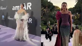 High Drama At High Fashion’s Night: Urvashi And Iulia Turn amfAR Cannes Into A Style Showdown