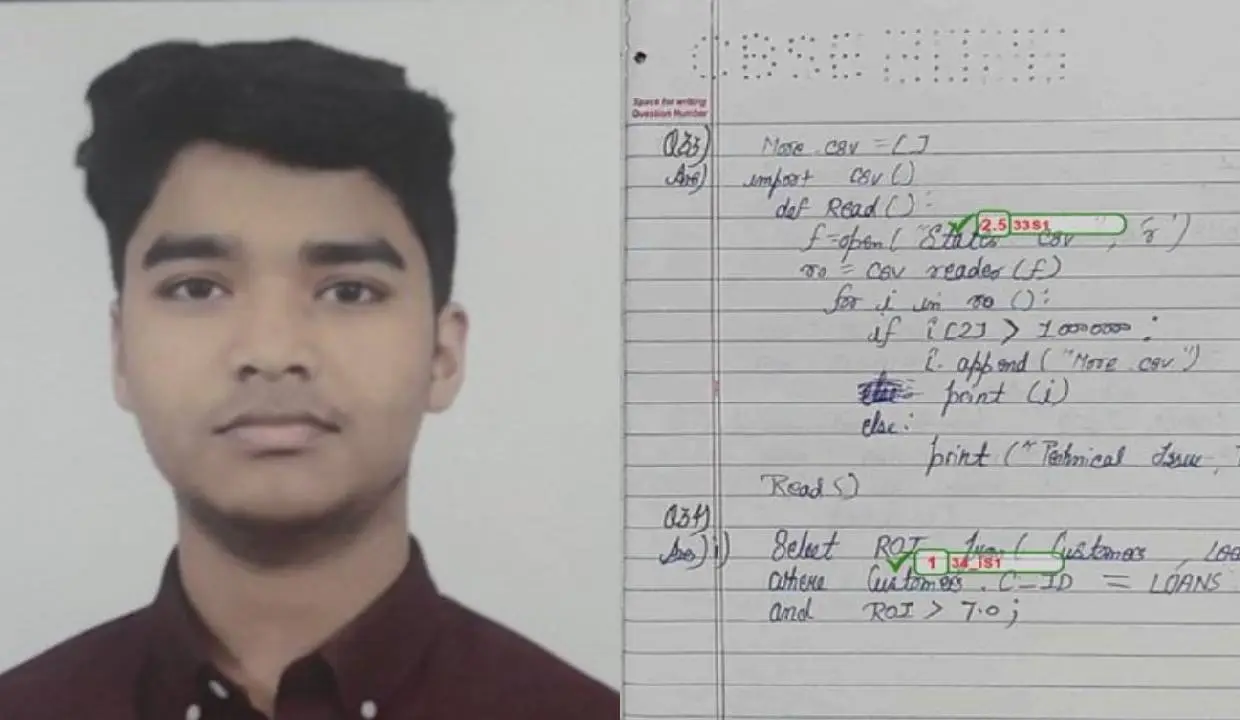 CBSE Answer Sheet Mystery: Student says “This is not my handwriting”.