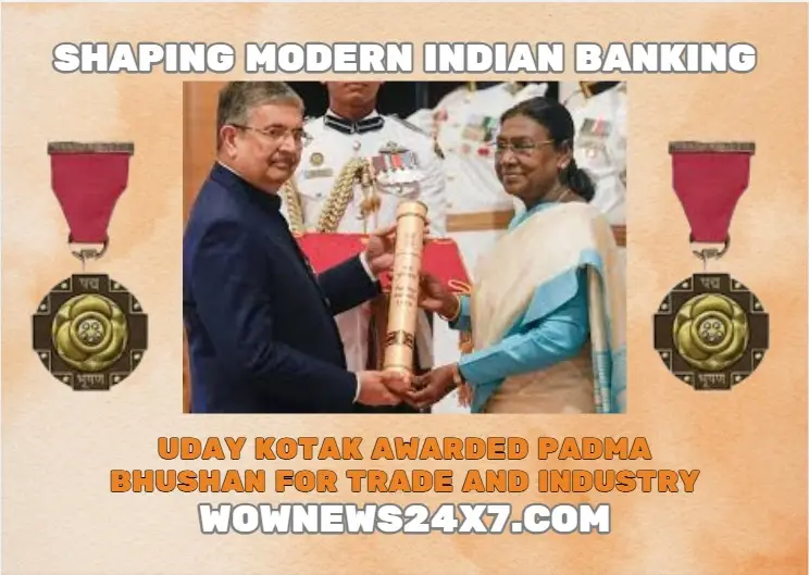 President’s Medal For India’s Market Maker - Uday Kotak Conferred Padma Bhushan For His Role In Building Modern Financial Institutions