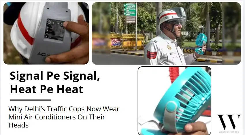 When The City Boils, Helmets Cool - How Delhi’s AC Equipped Headgear Is Turning Relief Into A Safety Tool