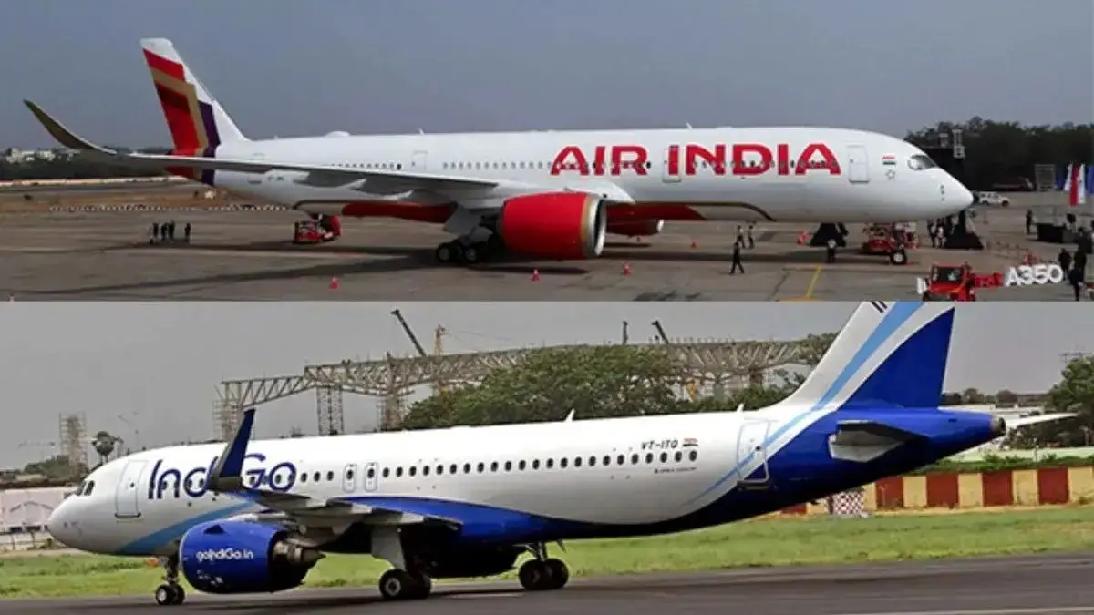 India's Aviation Sector Hits Turbulence: Air India And IndiGo Announce Domestic Route Cuts