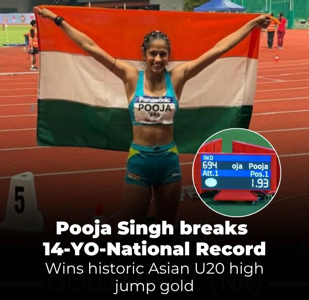 Pooja Singh Breaks National Record As India Dominates Asian U20 Athletics Championships
