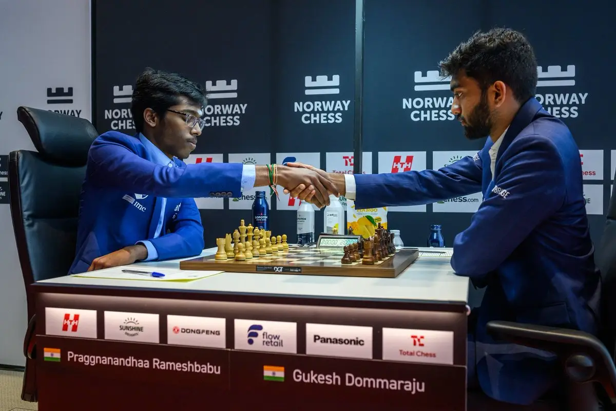 Gukesh’s Birthday Bounce-Back: Win Over Praggnanandhaa Rekindles Norway Chess Title Dream