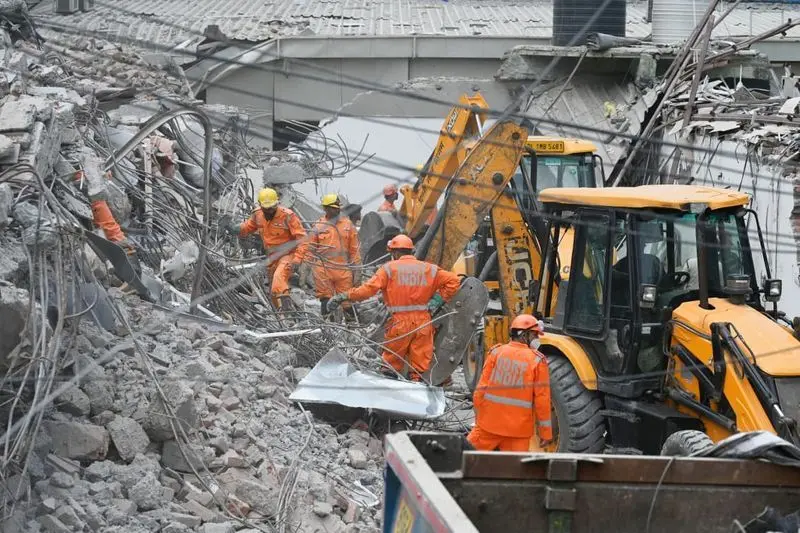 Saket Building Collapse Claims Six Lives As FIR Filed And Engineers Suspended