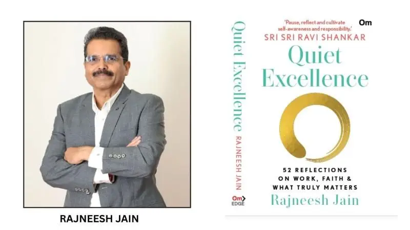 Reliance Jio CFO Rajneesh Jain Launches ‘Quiet Excellence’ In New Delhi