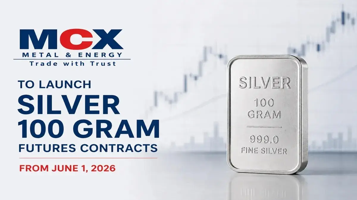 MCX Rolls Out 'Silver 100' Futures To Make Precious Metal Trading More Accessible