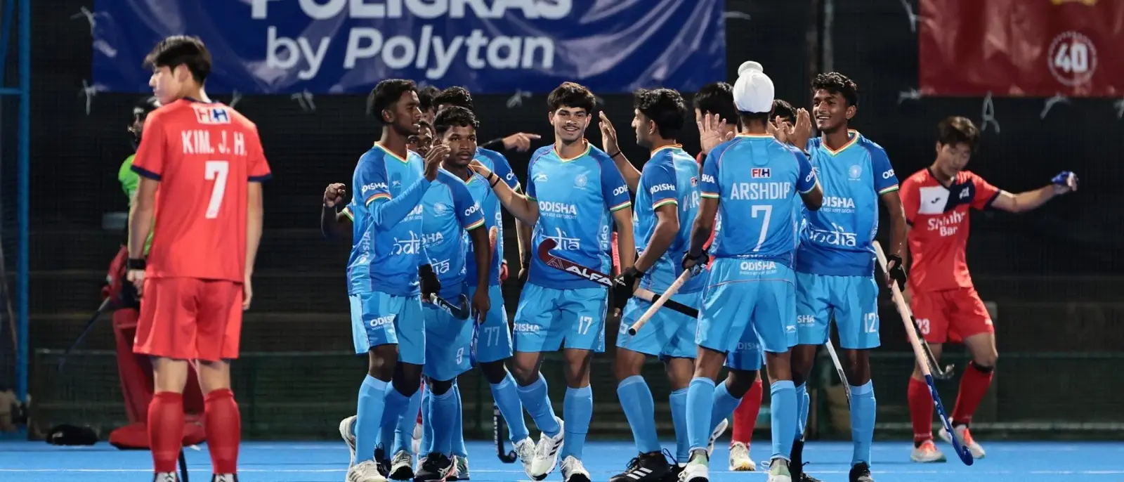India Outplays South Korea 4-1 In Men’s U-18 Asia Cup Clash