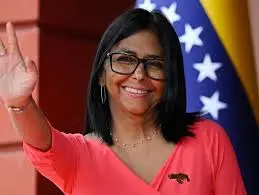 Venezuela’s Delcy Rodríguez Visits India to Boost Energy Ties