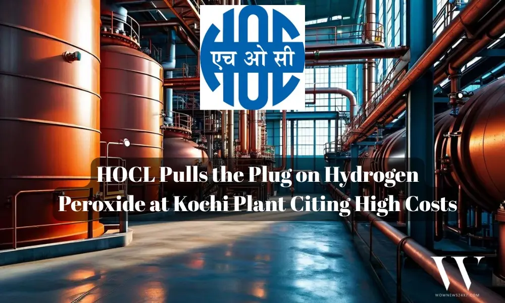 HOCL Announces Temporary Shutdown of Hydrogen Peroxide Plant