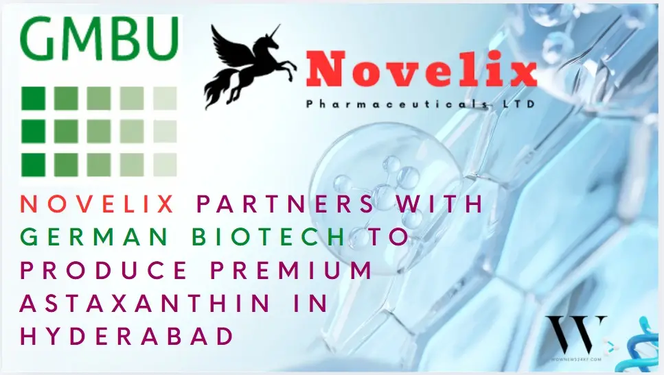 Novelix Pharmaceuticals Signs Astaxanthin Scale Up Deal For Hyderabad